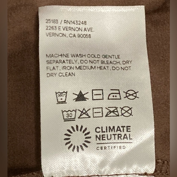 NWT Reformation Buckley Cafe Brown Strapless Lace up Back Midi Dress - Sz 6 - Picture 9 of 9